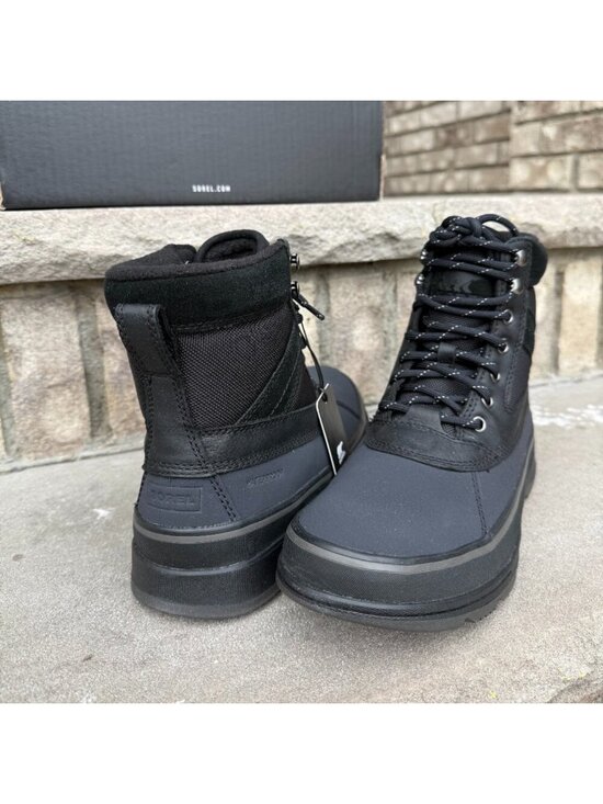 SOREL ANEKENY II HIKER WATERPROOF 9.5 Men\'s Outdoor Boot Black Gorpcore New main image 8